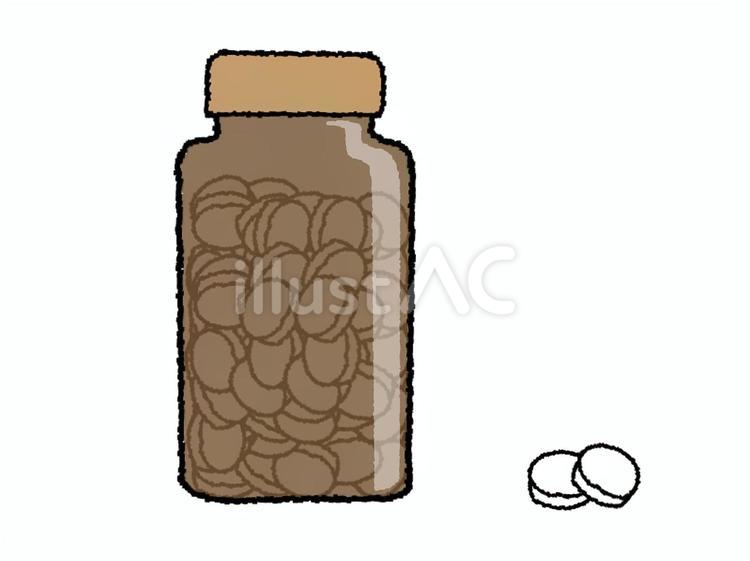 薬 薬,瓶,容器のイラスト素材
