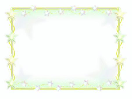 Frame with stars, , JPG and PNG