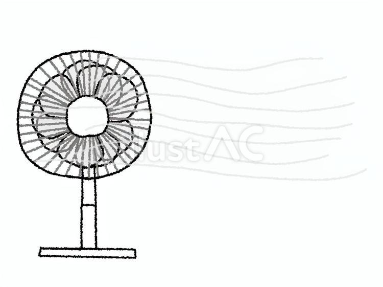 扇風機 扇風機,機器,風のイラスト素材