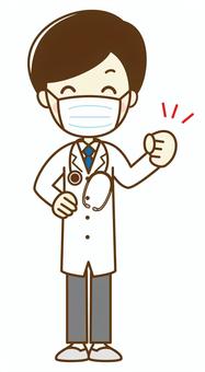 Doctor working hard with guts 2, JPG, PNG and AI Doctor working hard with guts 2, guts, fist, device, JPG, PNG and AI