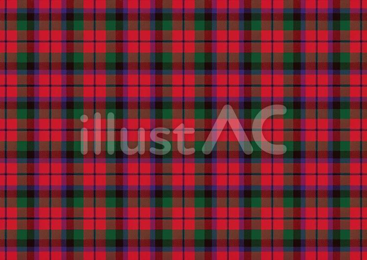 MACNAUGHTON scottish,clan,tartanのイラスト素材