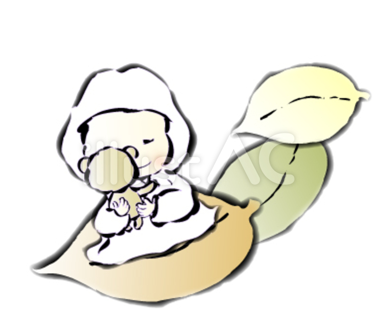 秋の妖精 妖精,秋,うみのイラスト素材