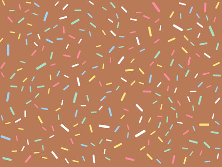 チョコスプレーっぽい背景（ミルクチョコ）