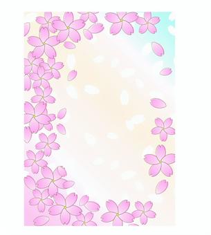 Illustration, spring, flower, cherry blossoms, 