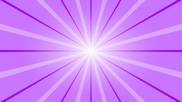 ポップなサンバースト背景（パープル） 背景,サンバースト,集中線,紫,パープル,ポップ,カラフル,元気,フルhd,16:9のイラスト素材