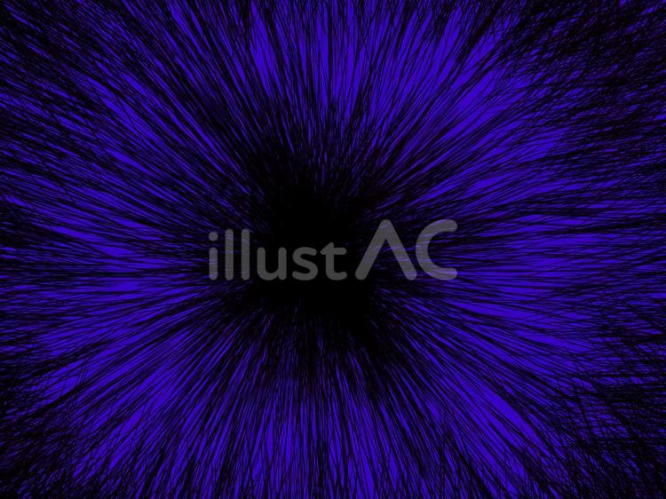 放射線風ホラー背景・青 背景,ホラー,線のイラスト素材