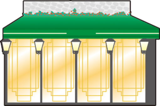 Cafe, un edificio, JPG and AI