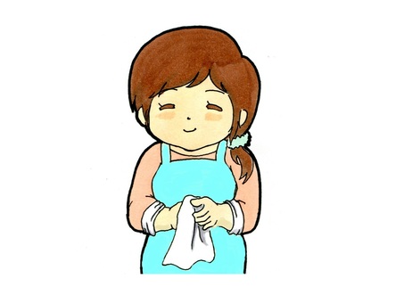 ほんわかおかあさん ほんわかおかあさん 母,お母さん,おかあさんのイラスト素材