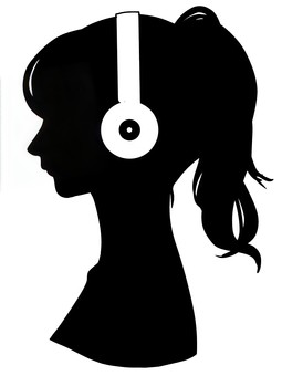 headphones, headphones, earphone, musics, JPG and PNG