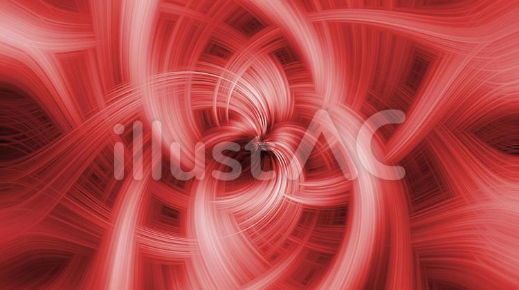 抽象的な渦巻きの赤のイメージ背景フルHD 赤,背景,線のイラスト素材