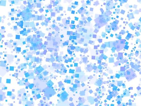 小さな四角形のイラスト 青,紫,四角形,小さい,白,重なり,背景,涼しげのイラスト素材