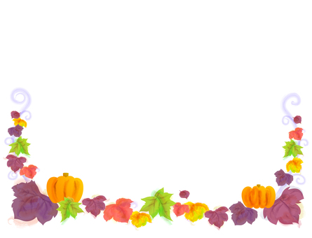 ハロウィン飾りフレーム