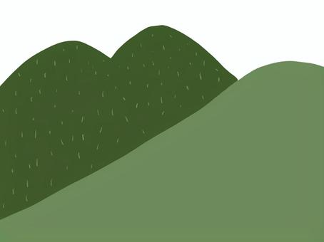 山 山,登山,景色,背景,緑,深いのイラスト素材