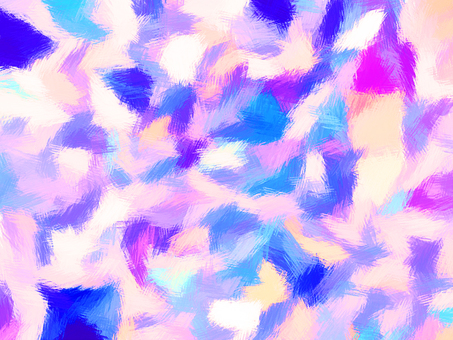 カラフルなボカシの水彩画風な背景壁紙素材