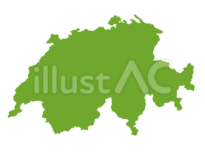 ゆるいスイスの地図