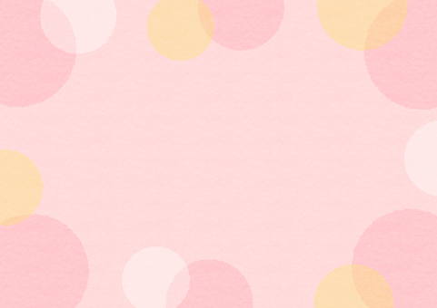 春背景、水彩の水玉模様のフレーム 春,背景,水彩,テクスチャ,フレーム,水玉模様,枠,飾り枠,手描き,手書きのイラスト素材