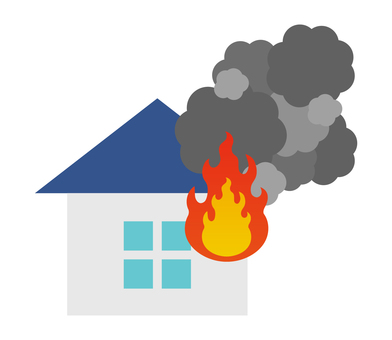 house fire, , JPG, PNG and AI