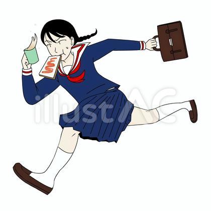 全力で走る学生