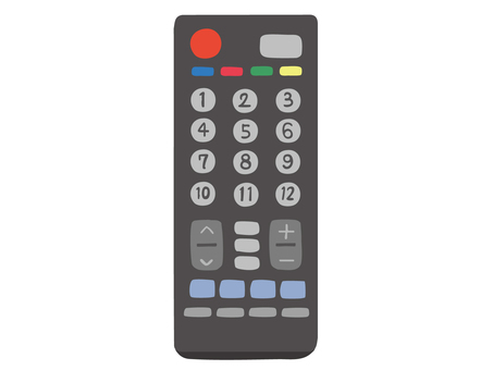 リモコン 主線なし リモコン,遠隔操作,主線なし,ゆるかわ,かわいい,イラスト素材,広告,チラシ,cm,白背景のイラスト素材