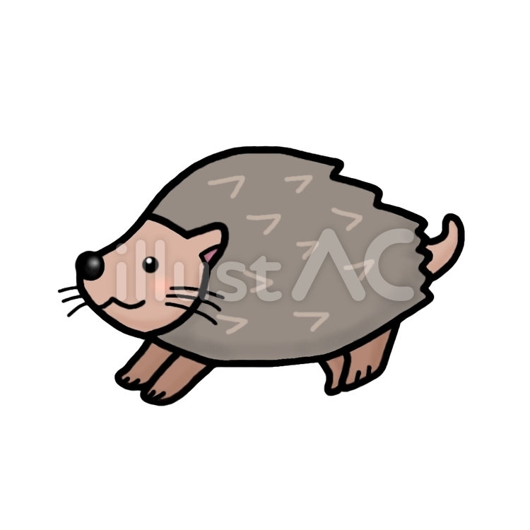 はりねずみイラスト - No: 22565810｜無料イラスト・フリー素材なら