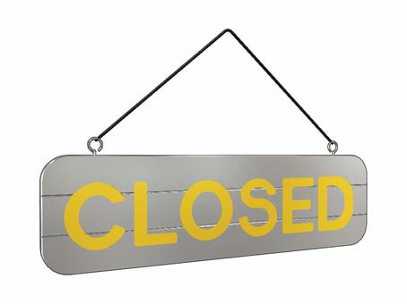 メッセージボード　CLOSED メッセージボード,closed,閉店,お知らせ,クローズド,告知,文字のイラスト素材