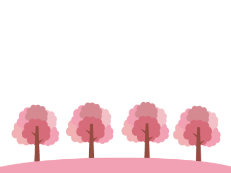 Sakura tree on the hill, , JPG and PNG