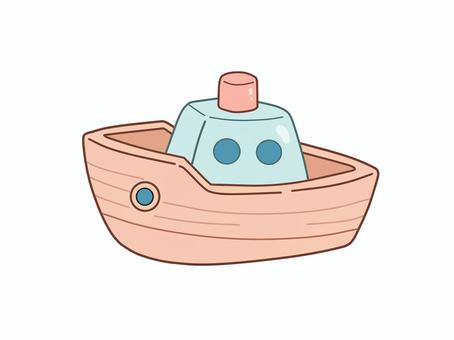 ふねのおもちゃ ふねのおもちゃ 船,おもちゃ,子供向け,遊び道具,舟,かわいいのイラスト素材