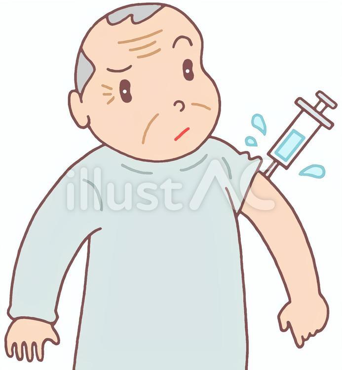 予防注射・予防接種 予防注射,予防接種,注射のイラスト素材