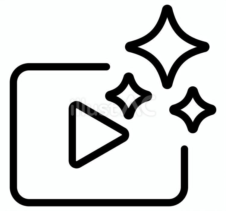 AI人工知能のアイコン動画生成線画 アイコン,人工知能,プログラムのイラスト素材