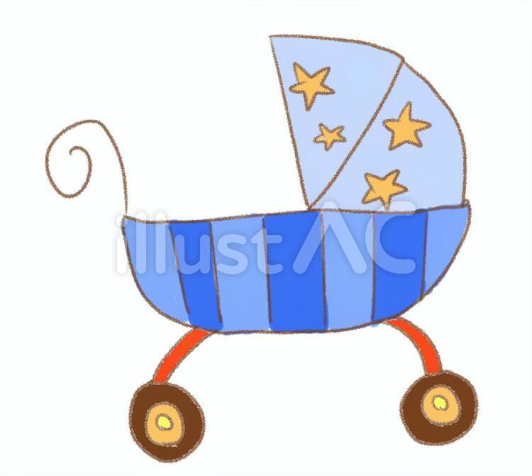 ベビー用品男の子７ 男の子,赤ちゃん,子供のイラスト素材