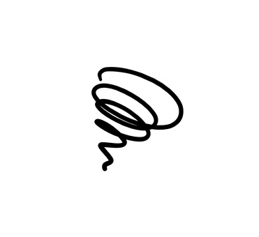  漫符　ぐるぐる　もやもや もやもや,ぐるぐる,漫画風,表現,手書き,悩み,困惑,不満,不安,もやもやマークのイラスト素材