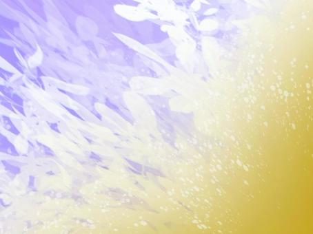 彩花の庭-ラベンダー０ゴールド02 ラベンダー,紫,ゴールド,上品,優雅,抽象,背景,穏やか,癒し,花のイラスト素材