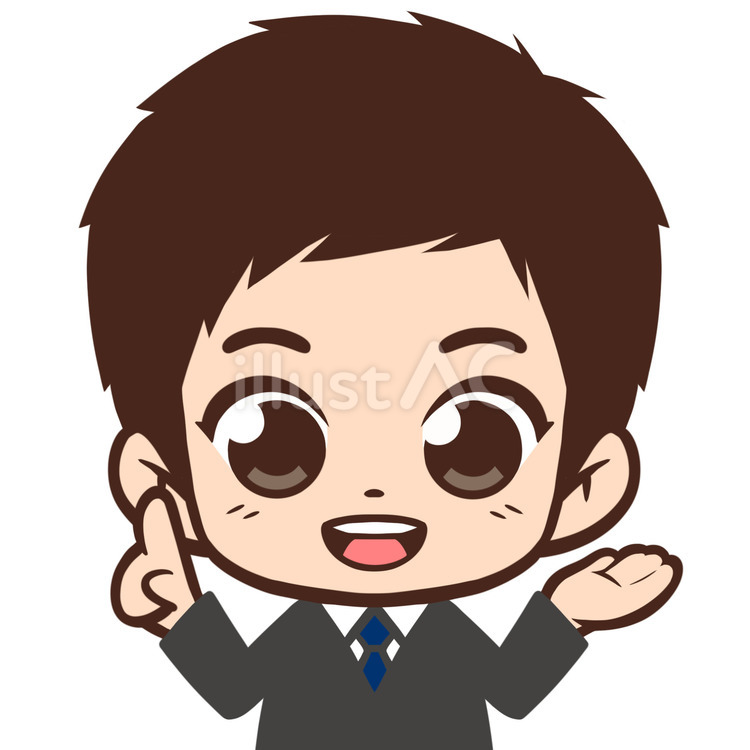 説明する男性 話す,男性,スーツのイラスト素材