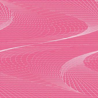 Illustration, curve, abstract, space, 