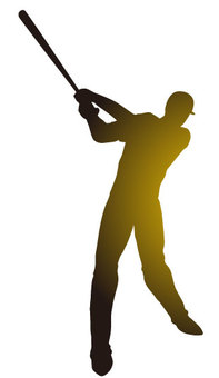 Illustration, baseball, high school ball, baseball player, 