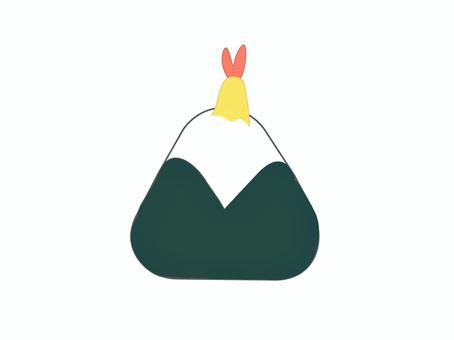 おにぎり(天むす)5 おにぎり(天むす)5 おにぎり,食べ物,塩にぎり,海苔おにぎり,お米,ご飯,料理,シンプル,アイコン,天ぷらのイラスト素材