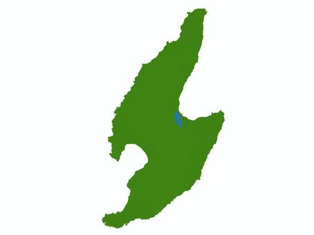佐渡島 佐渡島,島,湖,日本,地図のイラスト素材