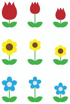 花のアイコンセット