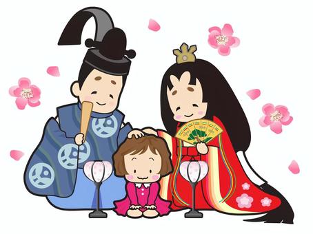 Illustration, hina matsuri, hina doll, your inner self, 