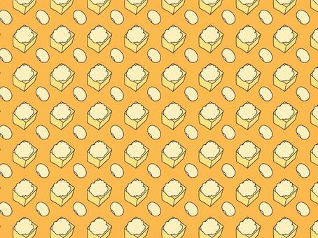 豆まきのパターン 豆まきのパターン 大豆,豆まき,節分,食べ物,行事,イベント,2月,冬,パターン,柄のイラスト素材