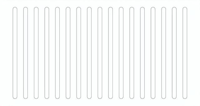 角丸ラインの縦縞シンプル背景 シンプル,線画,黒線,縦線,ライン,線,角丸,縦縞,ストライプ,背景のイラスト素材