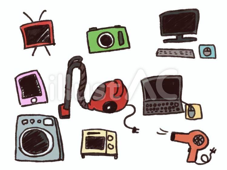 家電イラスト No 無料イラストなら イラストac