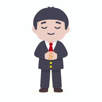 満腹のサラリーマン サラリーマン,満腹,食後,昼食,ランチ,ビジネス,休憩,幸せ,満足,社会人のイラスト素材