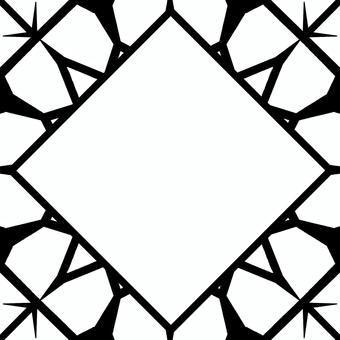 シームレスなモザイクで菱形の枠 L シームレスなモザイクで菱形の枠 L 枠,フレーム,線,バックグラウンド,テクスチャー,シームレス,背景,エンボス,モザイク,エンドレスのイラスト素材