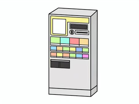 食券機 券売機,食券,食券販売機,機械,シンプルのイラスト素材