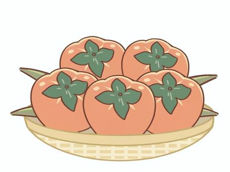 柿・山盛り 柿・山盛り 柿,秋,旬,食べ物,たくさん,アイコン,詰め合わせ,店頭広告,広告,宣伝のイラスト素材