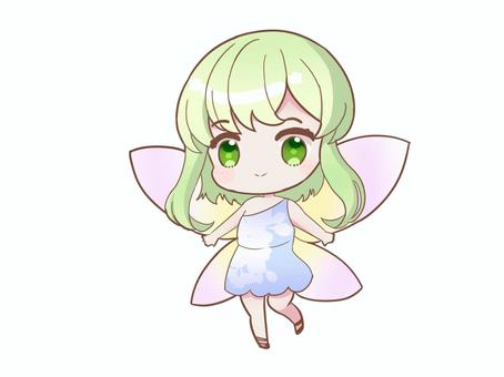 妖精さん 妖精さん 女の子,妖精,ファンタジーのイラスト素材
