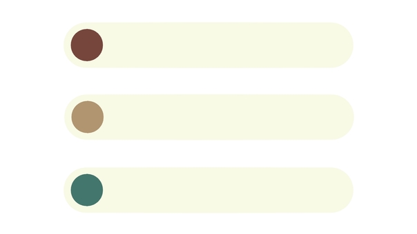 配色丸サイドテロップベースコーヒー