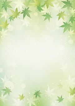 もみじの背景 もみじの背景 もみじ,青,夏,緑,葉,背景,メニュー,季節,華やか,さわやかのイラスト素材