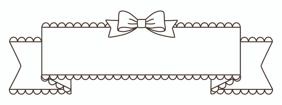 Girly frame with ribbon, JPG, PNG and AI Girly frame with ribbon, frame, ribbon, decoration, JPG, PNG and AI